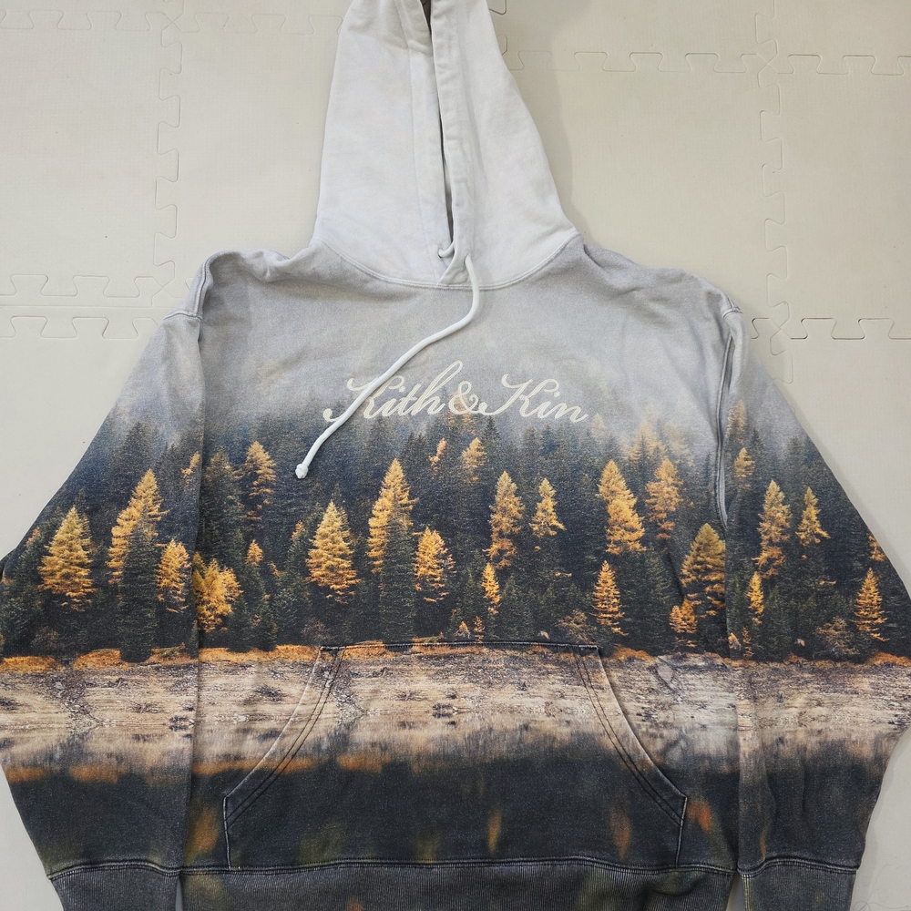 NWT Kith Kin Woodland Nelson Hoodie S Small